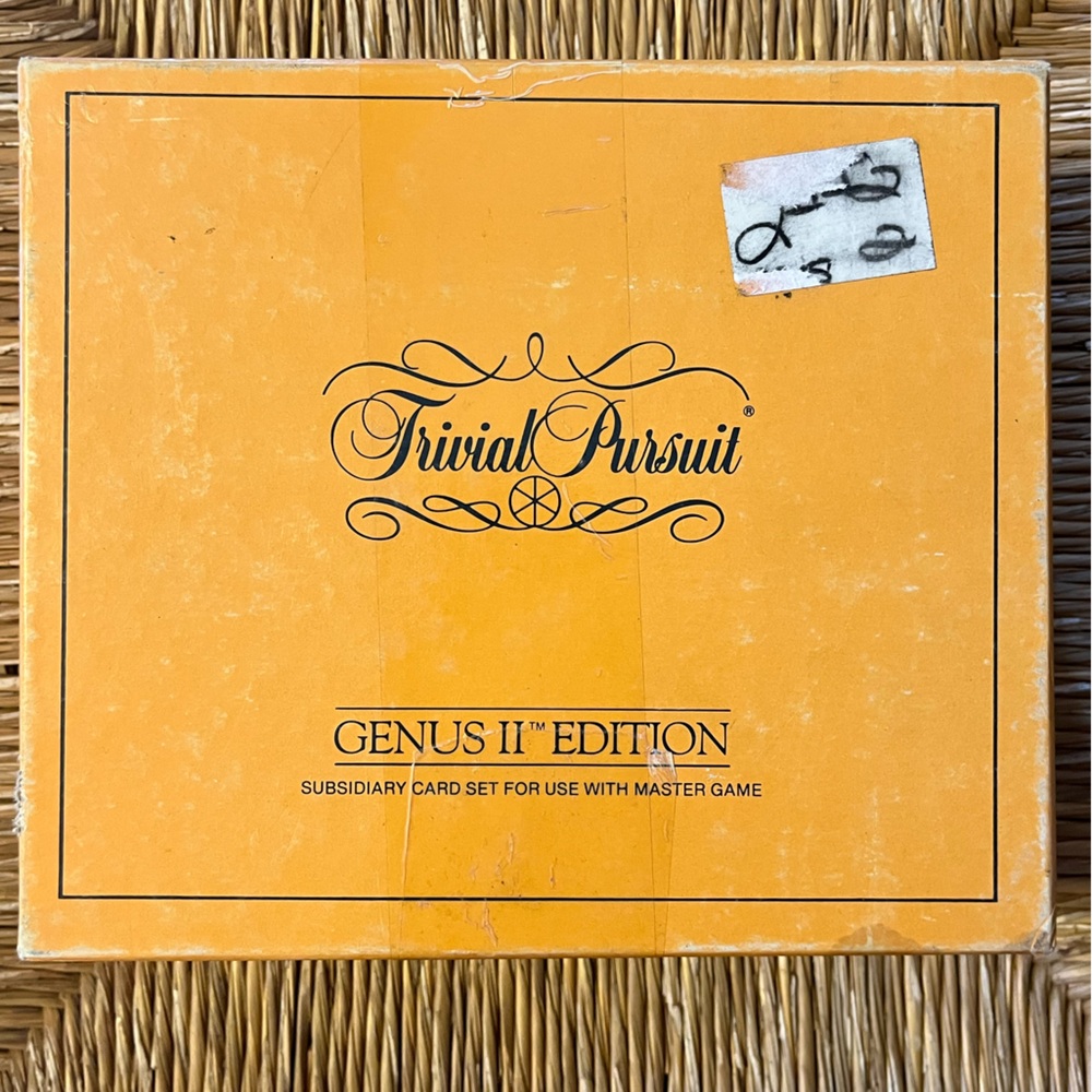 Trivial Pursuit Genus II Edition Game Set
